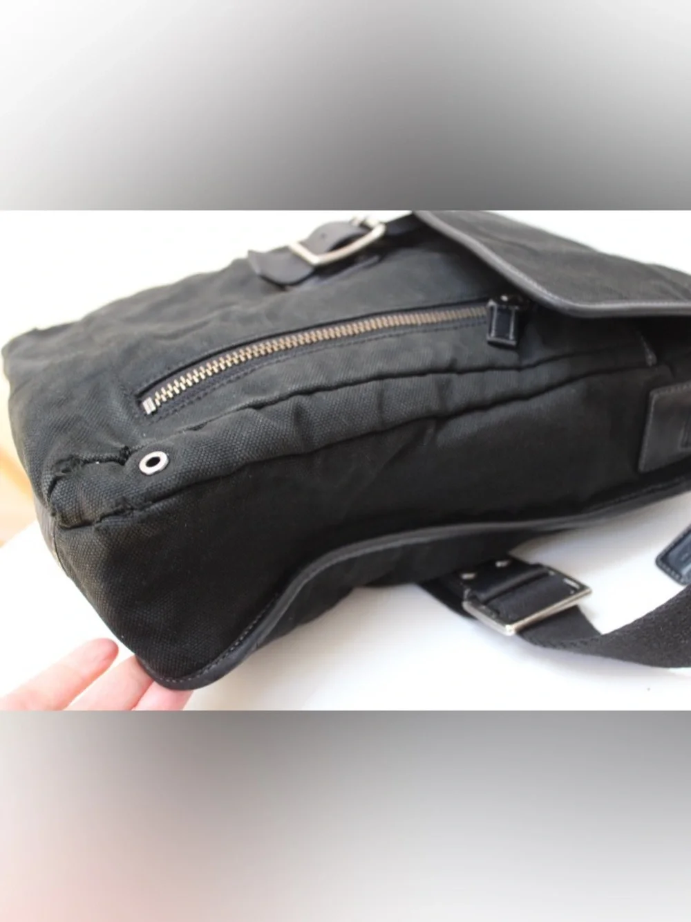 Vintage Coach messenger bag
